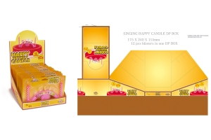 Happy Birthday Candle - Espositore 1